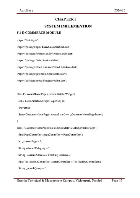 AgroBuzz CHAPTER 5: SYSTEM IMPLEMENTATION & MODULES Overview - Studocu