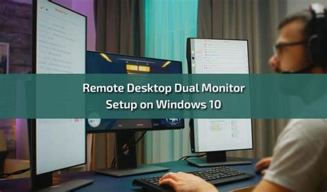 Image result for Dual Monitor Remote Desktop