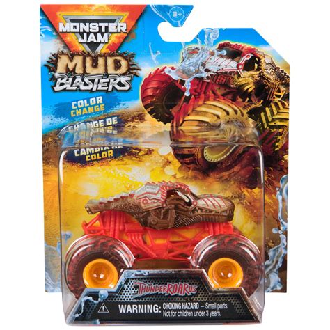 Monster Jam Mud Blasters ThunderROARus Color Change Monster Jam Truck 1 ...