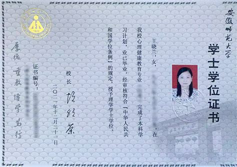 武汉理工大学成人学位证书（样式）|湖北成人高考报名入口