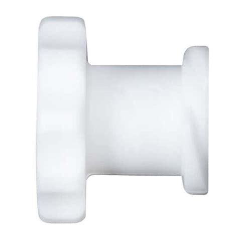 Value Plastics Luer Fitting, White Nylon, Female Luer Thread Cap; 25/Pk ...