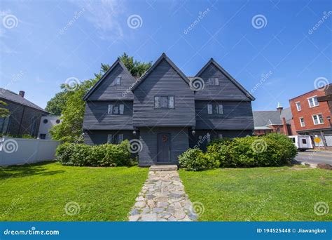 The Witch House, Salem, Massachusetts, USA Stock Photo - Image of city ...