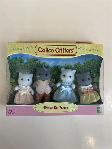 Calico Critters Family: Persian Cat | Calico critters families, Persian ...