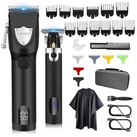 Hair Clippers Cordless Hair Trimmer Electric Barber Clippers - Zero ...