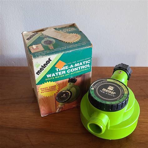 Vintage Melnor Time-a-matic Water Control for Your Hose Vintage ...