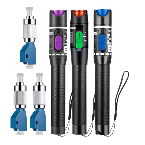 Duogalia 3PC Visual Fault Locator 30KM,VFL Fiber Optic Tester with ...