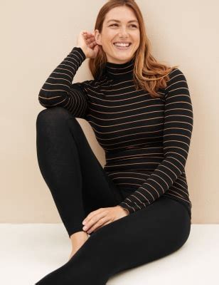 2pk Heatgen™ Thermal Polo Neck Tops