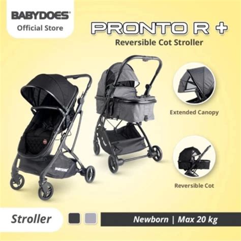 Jual Stroller BabyDoes Pronto R+ Reversible/ Kereta Dorong Bayi Dua ...