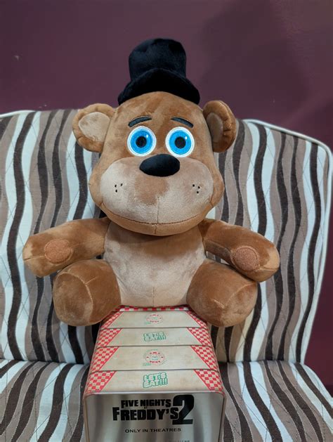 IN HAND FNAF Five Nights At Freddy’s 2 Plush Cinemark Popcorn Bucket ...