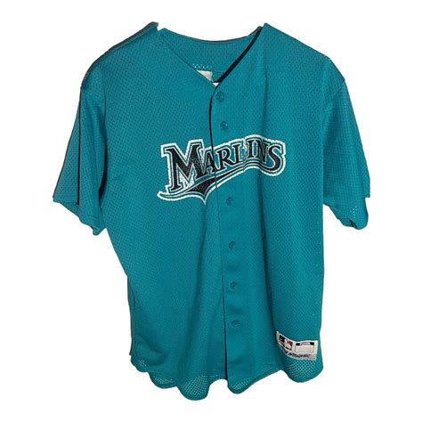 Vintage Miami Marlins jersey Sz Medium - Depop
