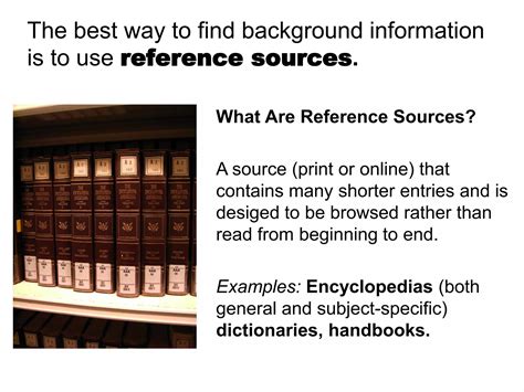 Types of Information Sources | PPTX