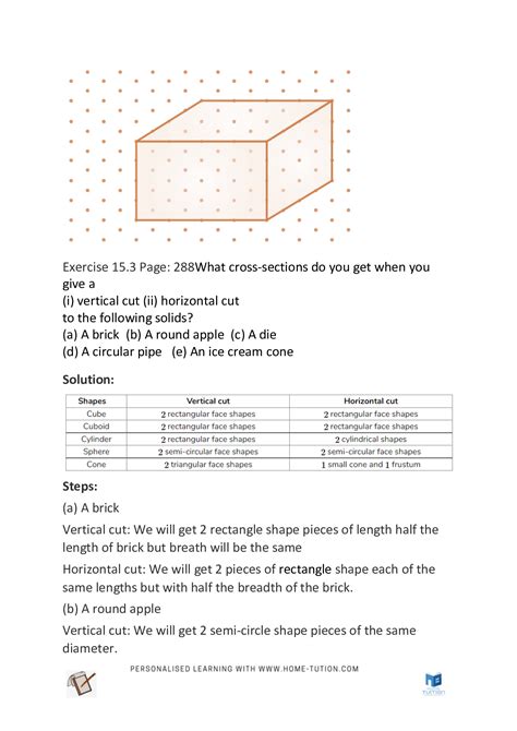 Image result for Visualising Solid Shapes Class 7 Explaining Net