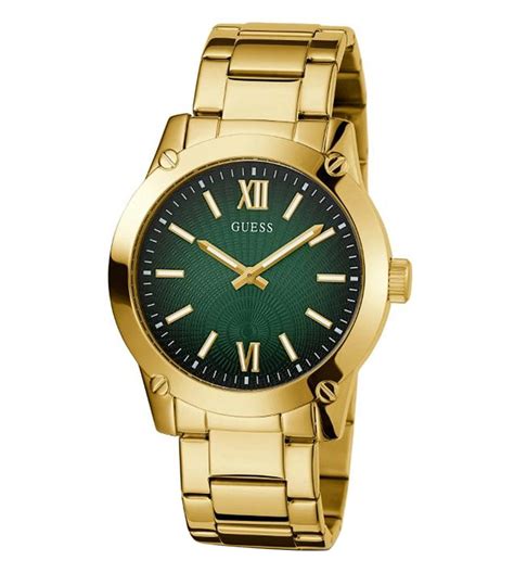 GW0574G2 GUESS | Crescent Green Dial Analog Watch (Men) – Sai Creations ...