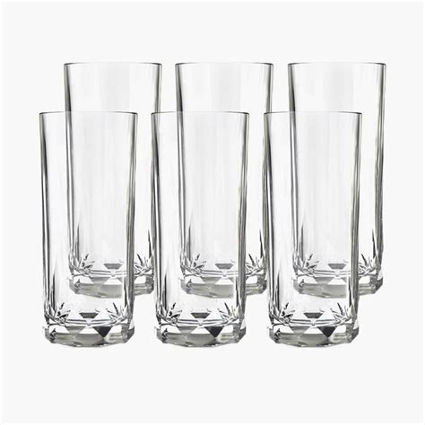 Buy OCEAN Connexion Set of 6 Soft Drink Glasses - 430ml from Ocean at ...