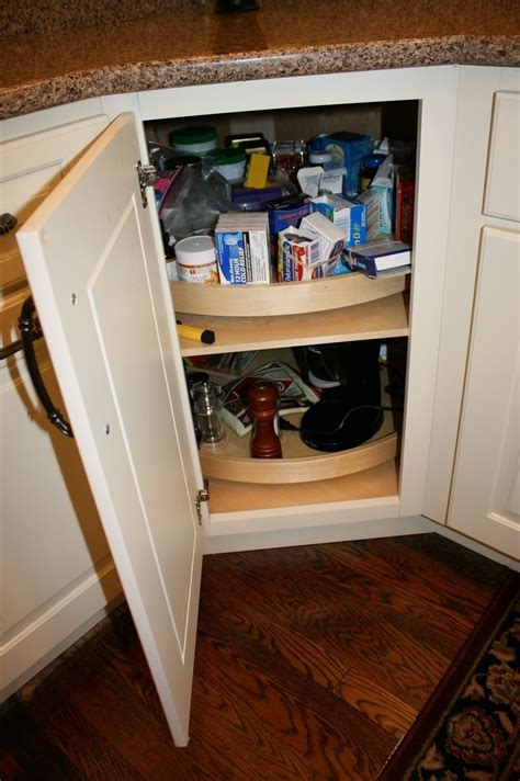 Diy Lazy Susan Corner Base Kitchen Cabinet