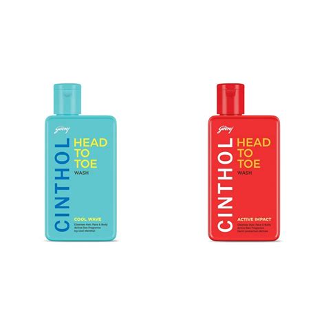 Buy Cinthol Head to Toe, 3-in-1 Wash (Shampoo, Face and Body) – COOL ...