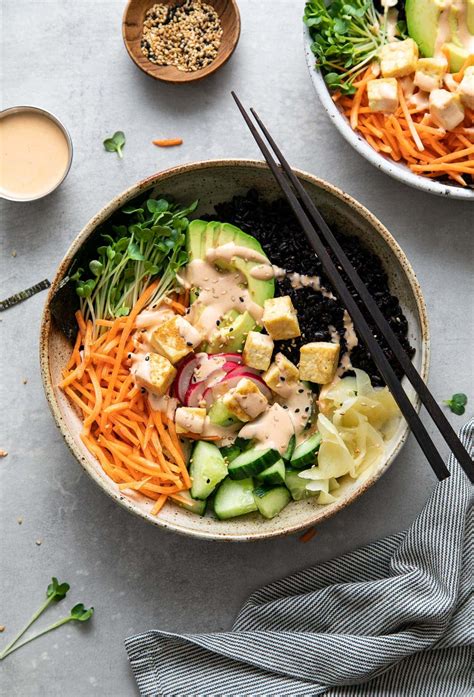 Vegetarian Sushi Rice Bowls at Grace Reinhold blog