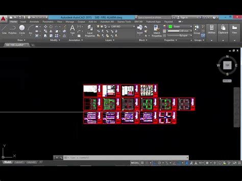 كورس تصميم انذار الحريق مشروع عملى على الاوتوكاد 12 MODULES AND FAULT ...