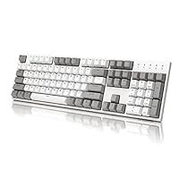DURGOD Typewriter Mechanical Keyboard with Cherry MX Blue Switches (PBT ...