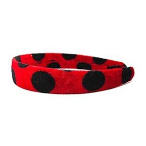 Buy Anokhi Ada Broad Polka Dots Velvet on Plastic Hairbands/Headbands ...
