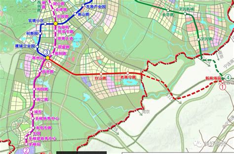 滁州地铁规划,滁州轻轨s4详细线路图(2) - 伤感说说吧