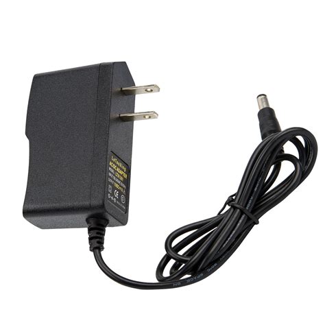 9V 500mA Power Supply - AC 100-240V to DC 9V 0.5 Adapter Charger 4.5W ...