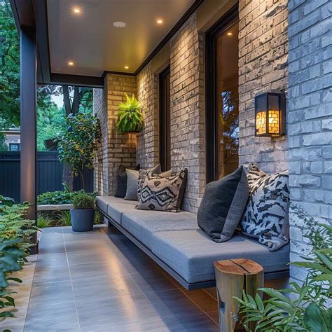 10+ Chic Small Front Porch Furniture Ideas for a Contemporary Vibe ...