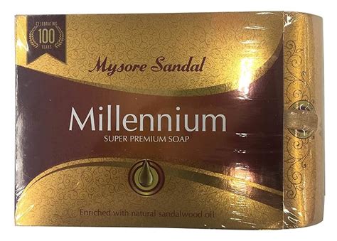 Buy Mysore Sandal Super Premium Soap - Millennium, 150g Carton Online ...