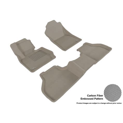 3d MAXpider L1IN00601509 KAGU Floor Mat Front and Rear Side for ...