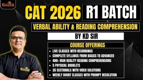 CAT 2026 | COMPLETE Batch - R1 ( Hinglish)) I Zero To Zenith ...
