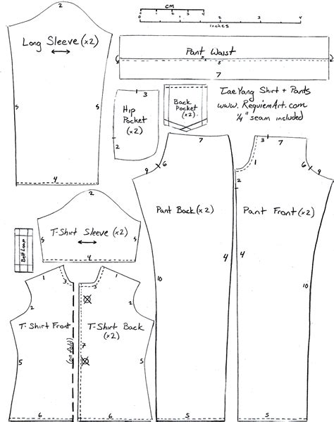 Easy Printable Sewing Patterns Free