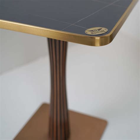 Buy Golden Tree 2 seater Restaurant Table Base Tile Top– Gharnish