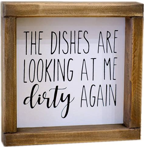 Lavender Inspired Mini Farmhouse Framed Kitchen Decor - Funny Kitchen ...