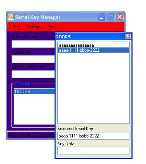 Software Serial Key 的图像结果