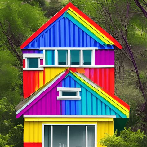 What Is A Rainbow House at William Ribush blog