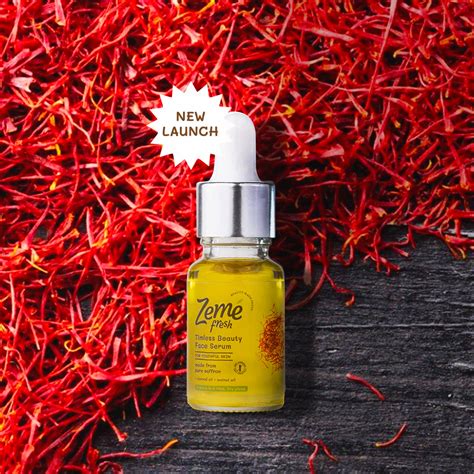 Timeless Beauty Face Serum - with Pure Saffron | Made Fresh on Order ...