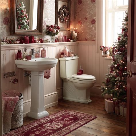 21 Festive Christmas Bathroom Decor Ideas You'll Love