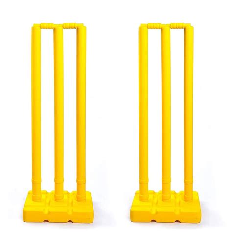 Buy Best Heavy Plastic Cricket Stumps Set - 6 Stumps + 4 Bails + 2 ...