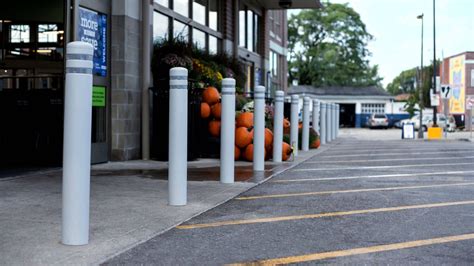 What Are Parking Lot Bollards? | Rose Paving