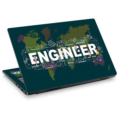 Shop Engineer World Map Laptop Skin for Dell | Buy Online Now – SkinsLegend