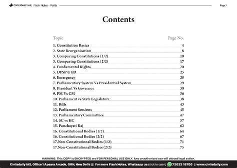 IAS UPSC - Civil Services - by Civilsdaily - Polity Edition - Easily ...