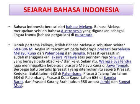 sejarah indonesia bahasa inggrisnya