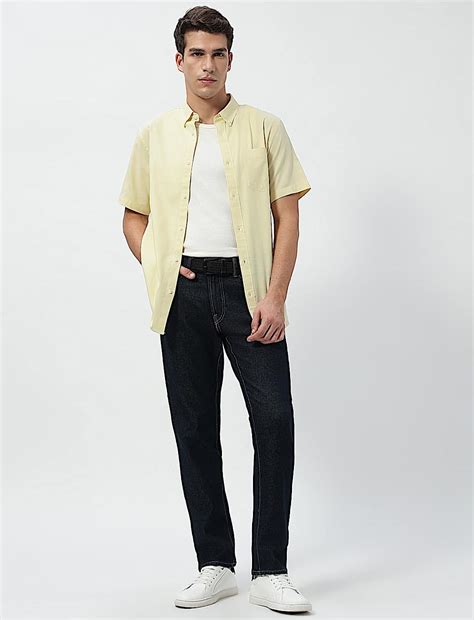 Buy Pure Cotton Button-Down Collar Shirt at Marks & Spencer