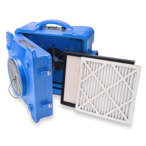 BlueDri AS-550 Air Shield HEPA Industrial Air Scrubber - Cleaning ...