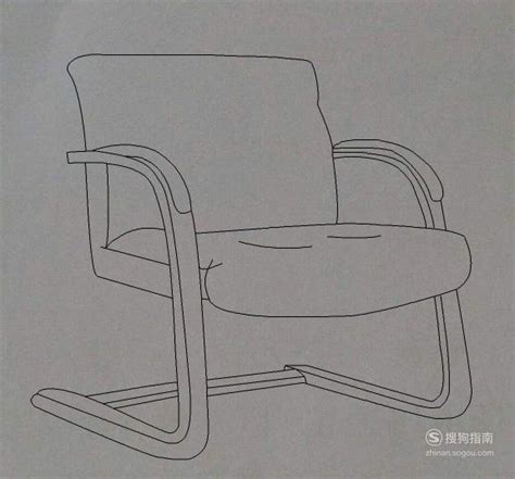 简笔画办公椅子的画法 值得一看 - 天晴经验网