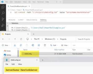 Image result for Examples of PowerShell Script Get Add Set