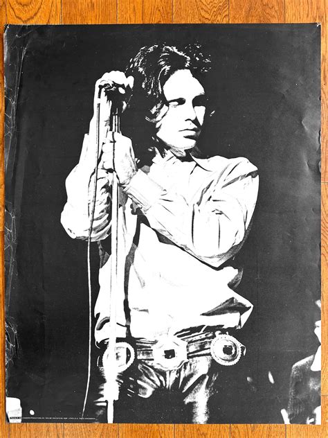 Jim Morrison Poster – Dark Entries Records