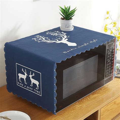 Wolpin Microwave Oven Dust Proof Cover (100 x 35 CM) | Deer Design in ...