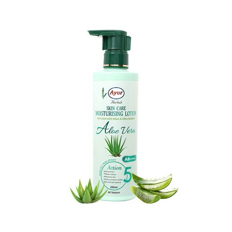 Ayur Herbals Skin Care Moisturising Lotion (Shea & Olive Butter)