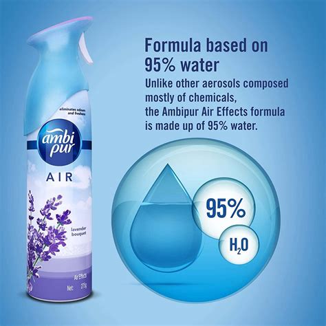Buy AMBI PUR AIR EFFECT LAVENDER BOUQUET AIR FRESHENER - 275G Online ...